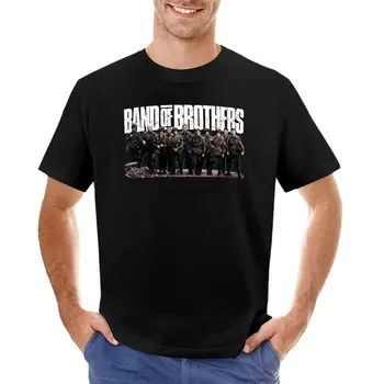 Футболки Band of Brothers, футболки с графическим рисунком, мужские футболки champion