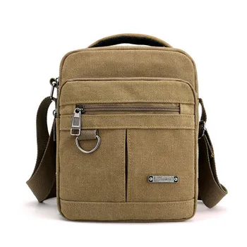 Холщовая сумка через плечо мужская новая сумка-мессенджер в корейском стиле для отдыха на природе, портативная на одно плечо для путешествий