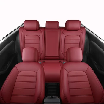 Чехлы для автомобильных сидений Jeep Compass Patriot Grand Cherokee Wk2 Renegade Водонепроницаемые женские аксессуары для интерьера из натуральной кожи на заказ