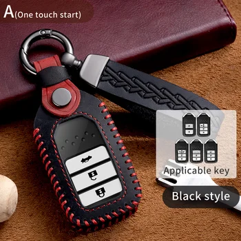 Чехол для ключей от автомобиля, набор ключей для Honda CR-V ACCORD ODYSSEY CIVIC ect, аксессуары для ключей с защитой 