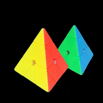 Ю Синь Маленькая Волшебная пирамидка Magic Neo Cube Three Steps Triangle 3 Заказать детские развивающие игрушки для детей Cubo Magico