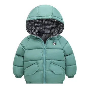 детская пуховая куртка с хлопчатобумажной подкладкой зимой из мужской и женской детской одежды t children in cotton baby jacket coat