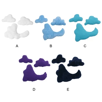 набор подушек Baby Cloud идеальной формы из 3 предметов Для фотосъемки новорожденных и реквизита, оборудование для детской фотосъемки, антистатический белый